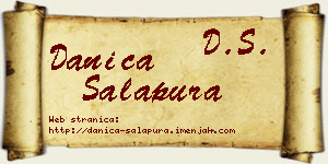 Danica Salapura vizit kartica